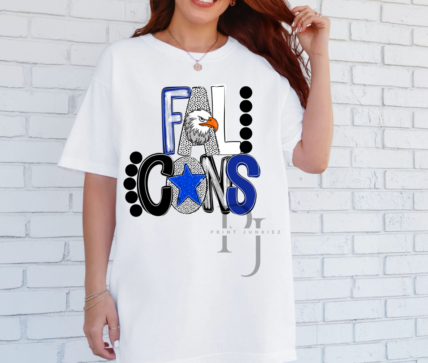 Royal & White Poppy Mix - CUSTOM - DTF