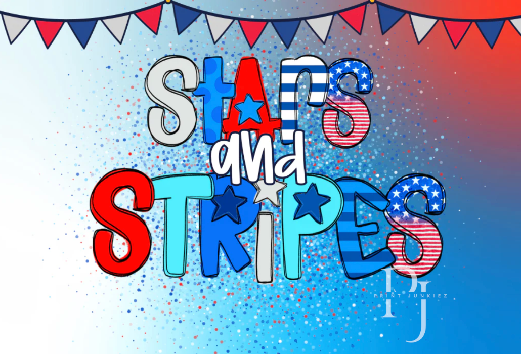 Stars & Stripes Alpha - CUSTOM - DTF
