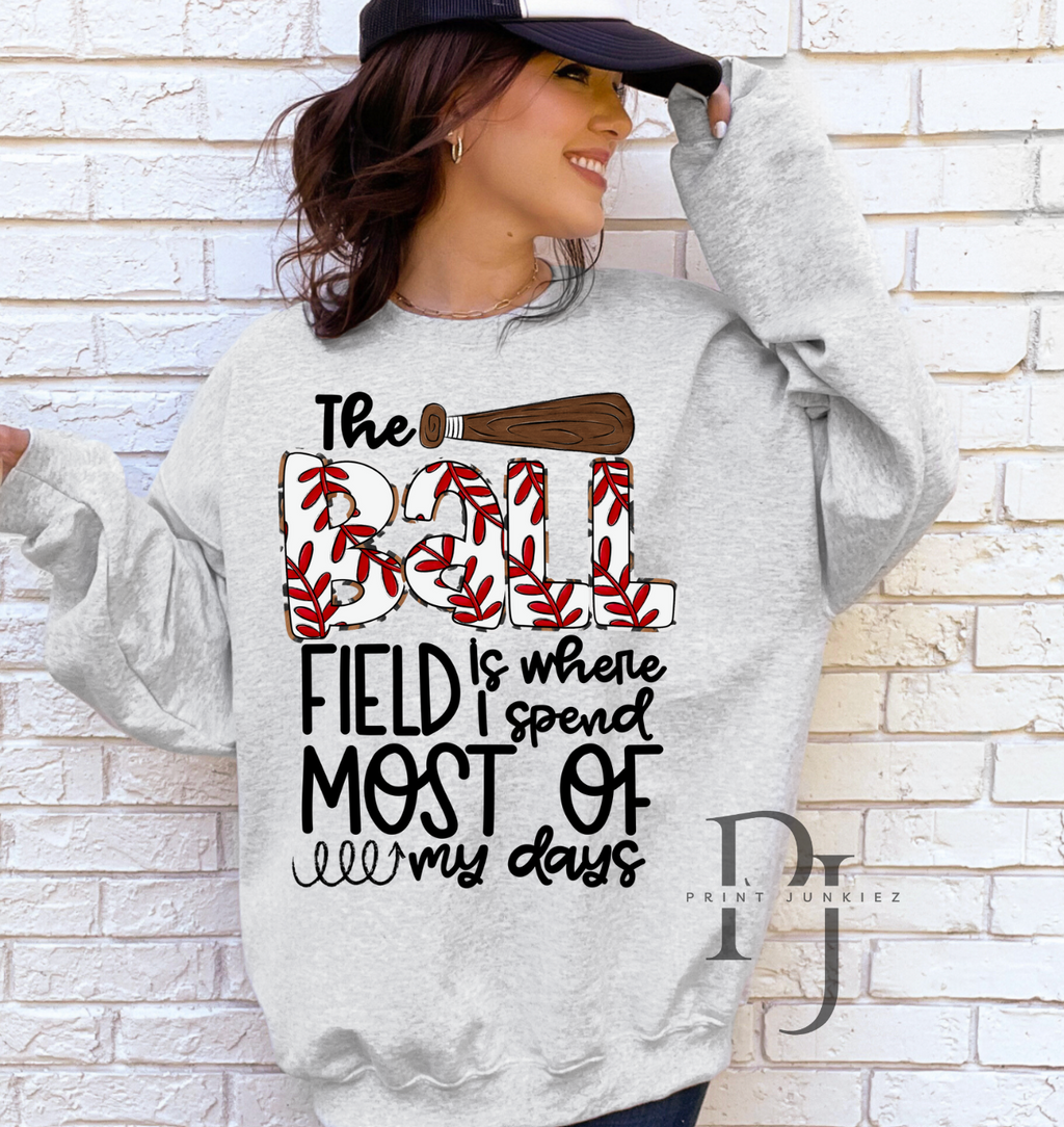 The Ball Field is Where I Spend Most of my Days Baseball - DTF