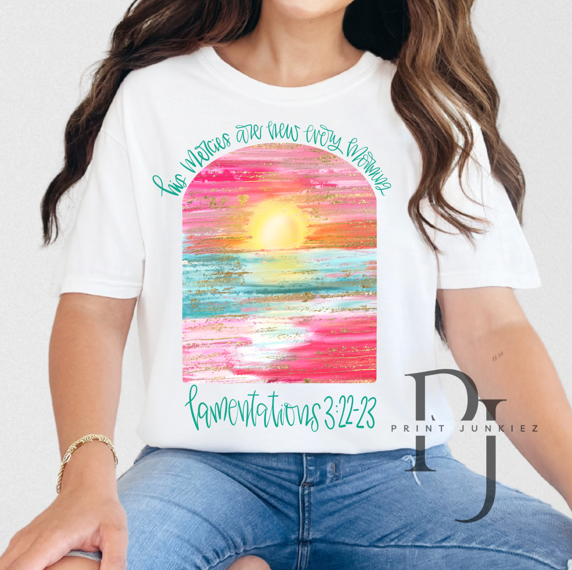 His Mercies are New Every Morning Sunrise - DTF