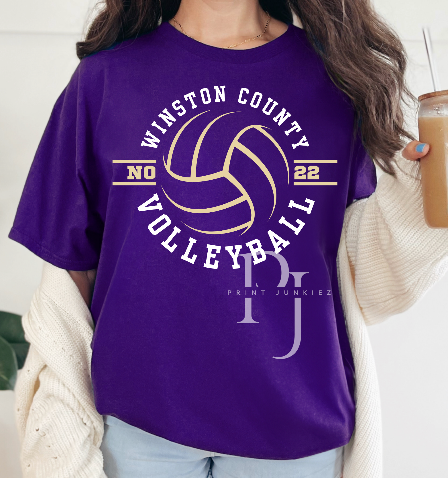 Winston CountyVolleyball CUSTOM - DTF - DIGITAL