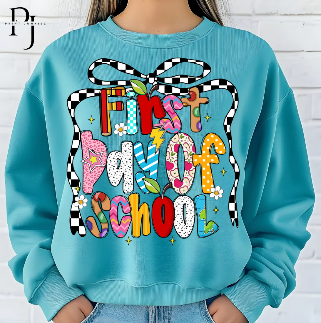 First Day of School Preppy - DTF