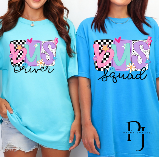 Bus Driver & Bus Squad - DTF
