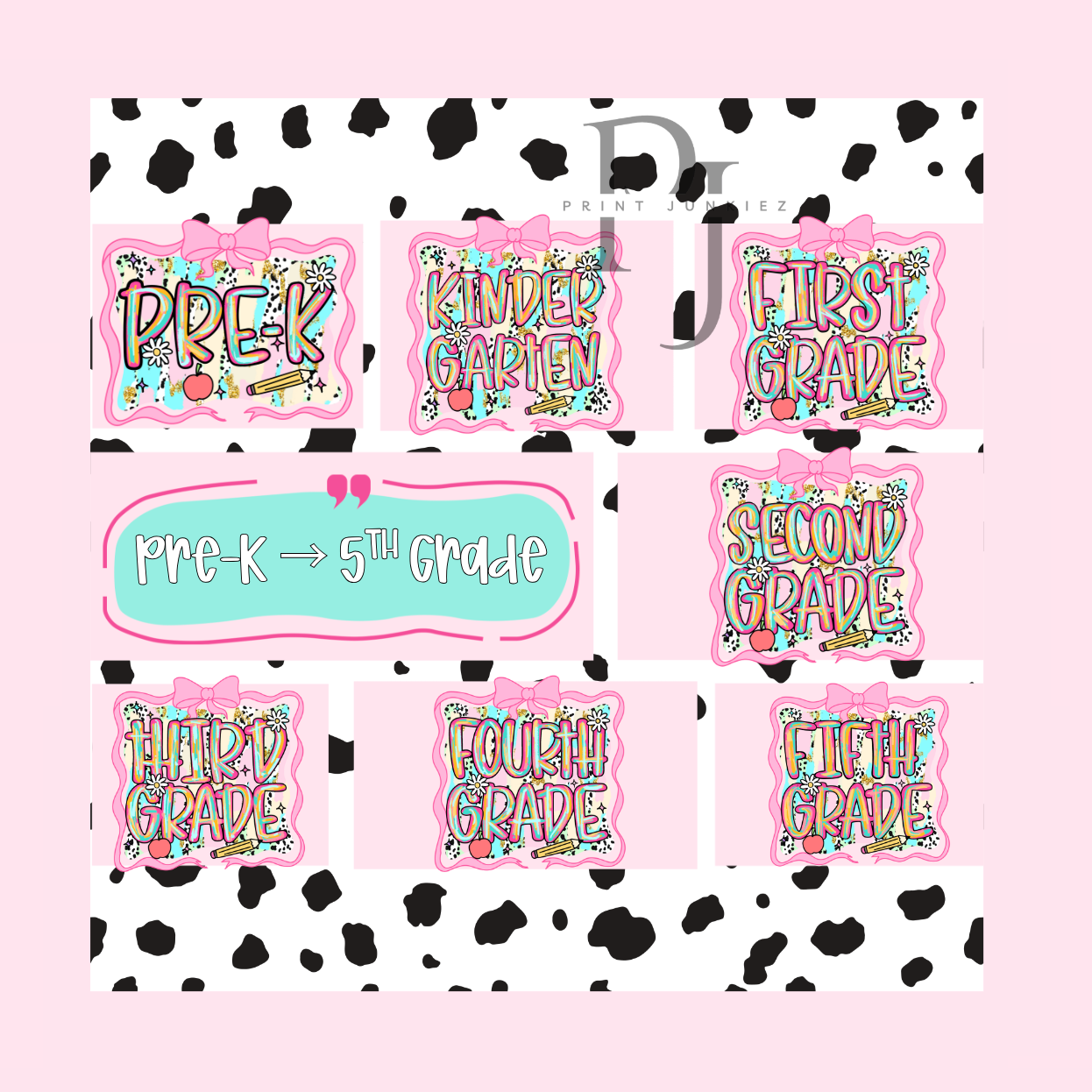 Paint Brush Coquette Grade Bundle - DTF