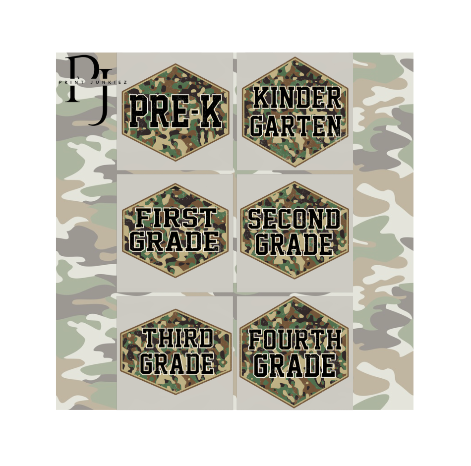Camo Grade Bundle - DTF