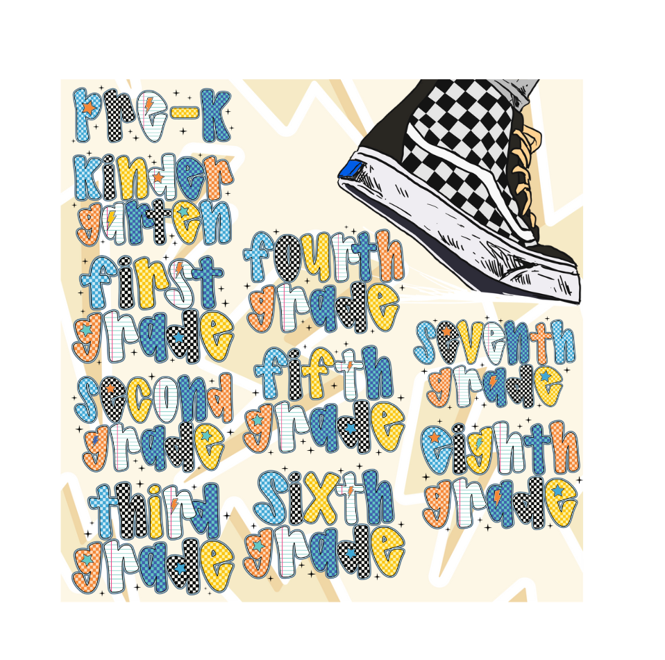 Boys Retro Grade Bundle - DTF