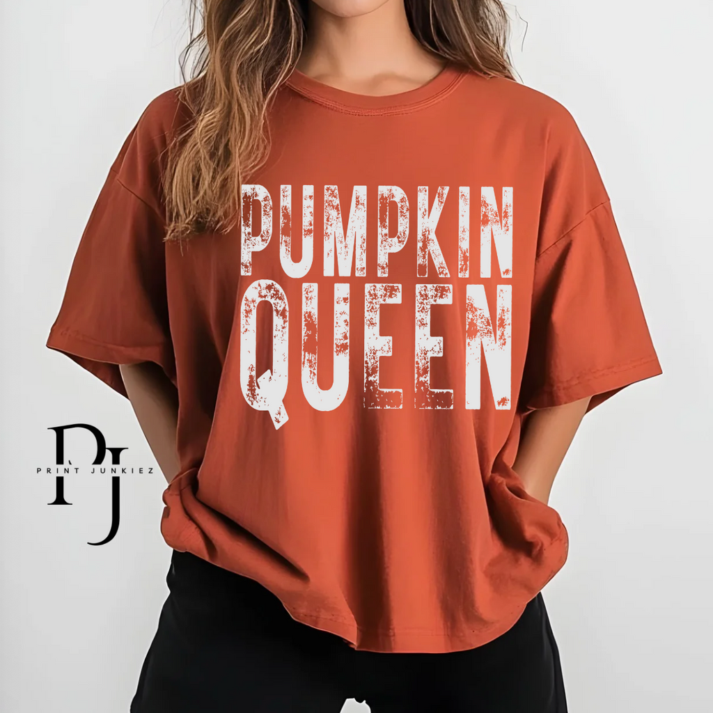 PUMPKIN QUEEN DISTRESSED - DTF