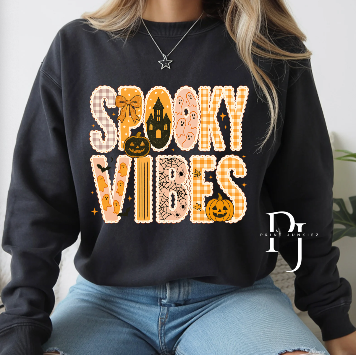 Spooky Vibes Lace - DTF