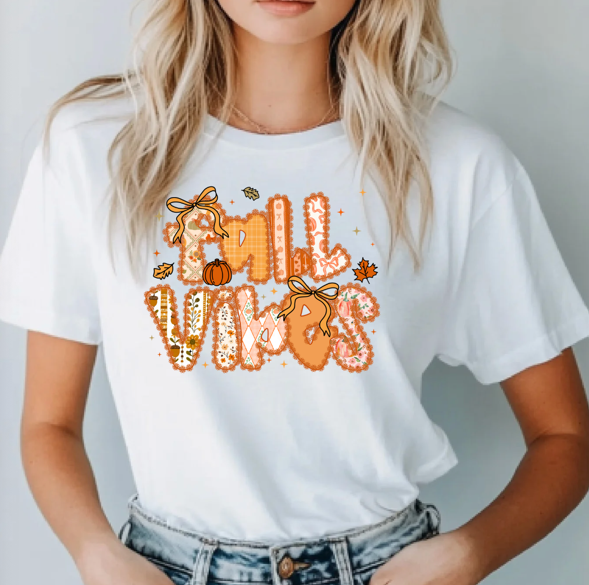 Lace Preppy Fall Vibes - DTF