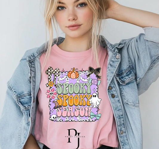 Spooky Spooky Season Retro - DTF