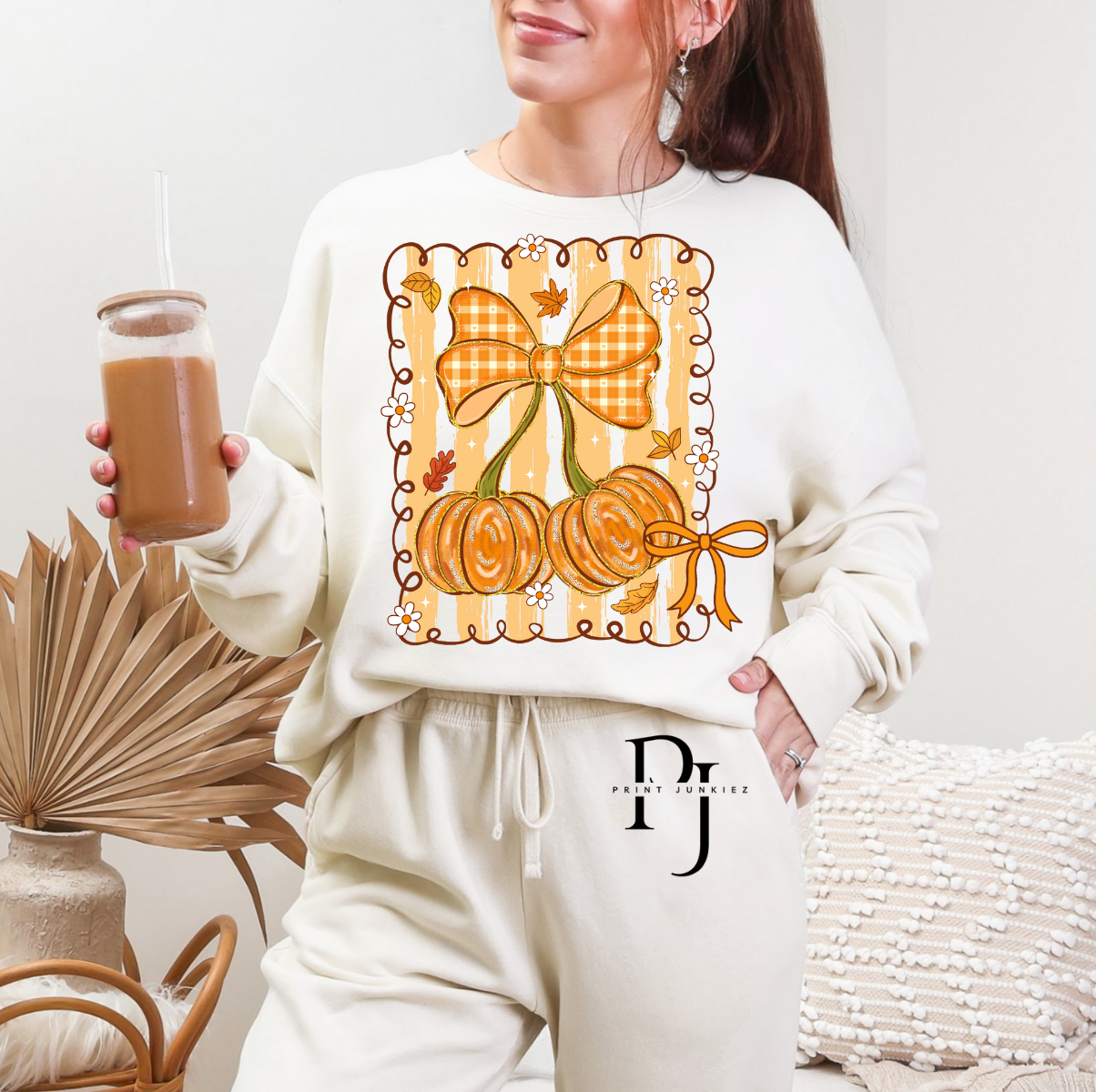 Striped Cherry Pumpkins - DTF