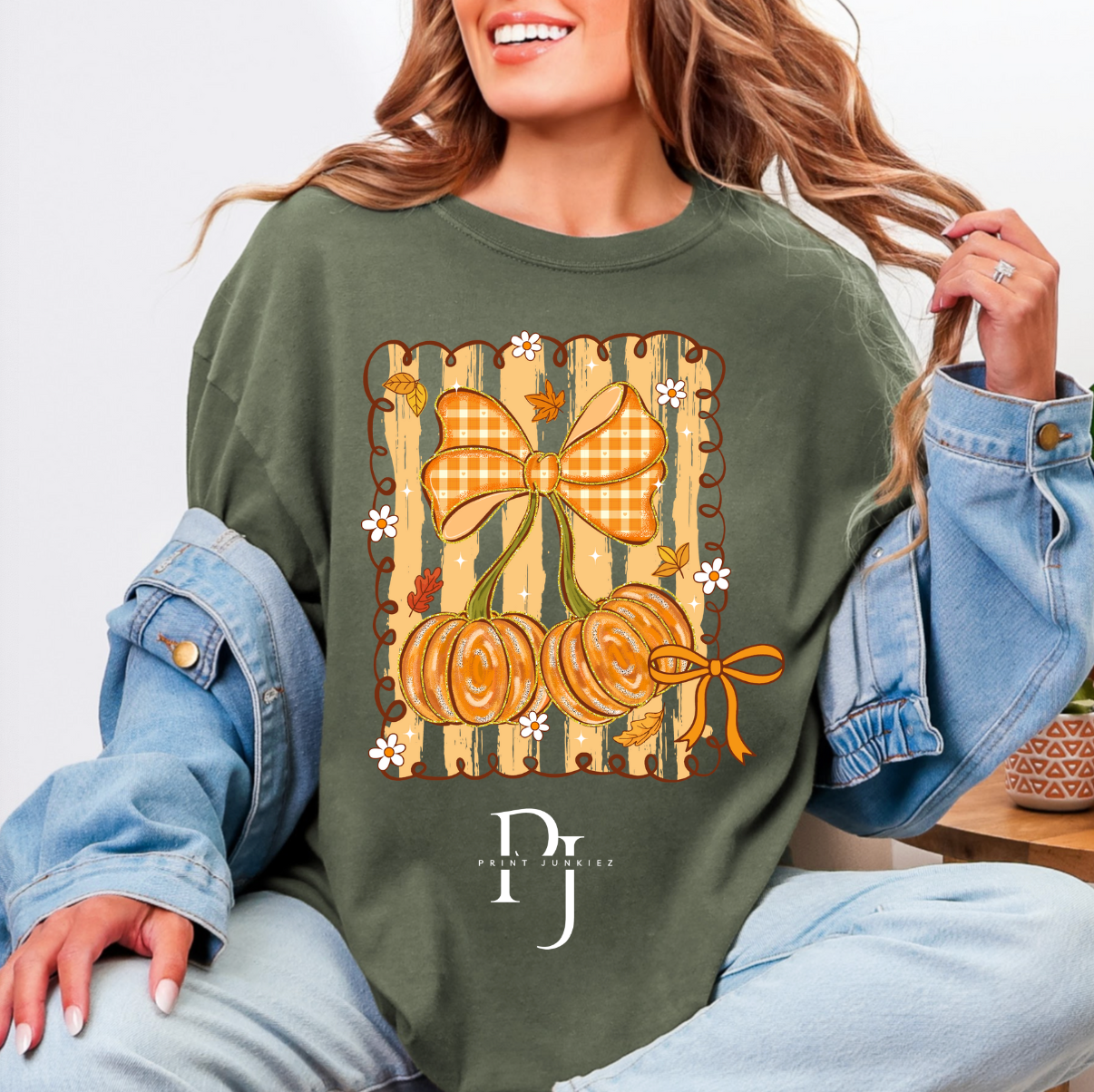 Striped Cherry Pumpkins - DTF