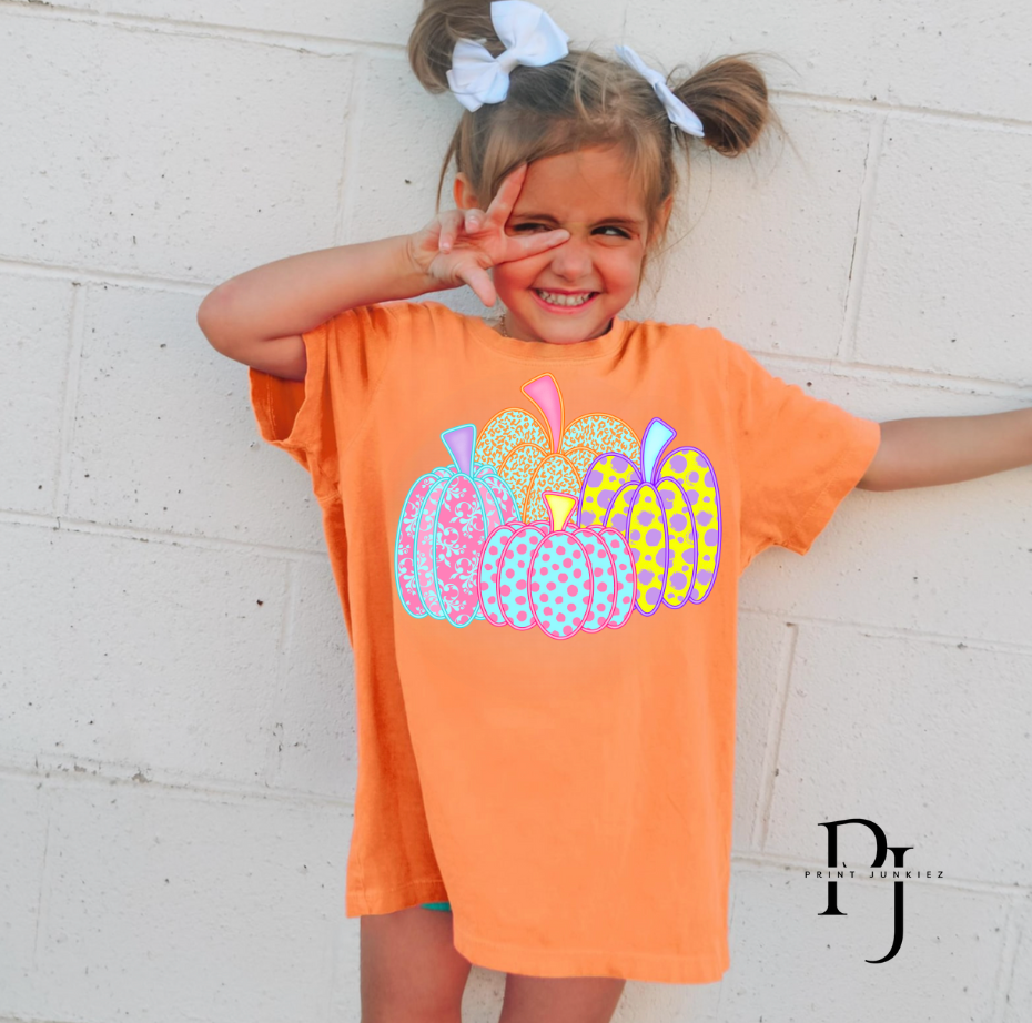 Neon Pumpkin Mix - DTF