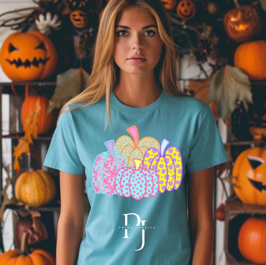 Neon Pumpkin Mix - DTF