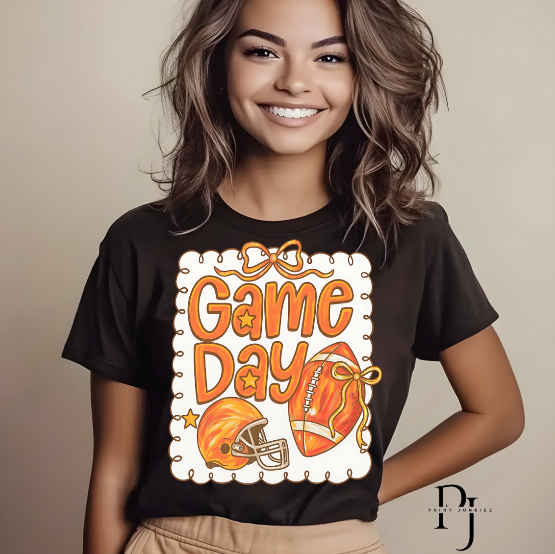 Game Day Coquette Preppy - DTF