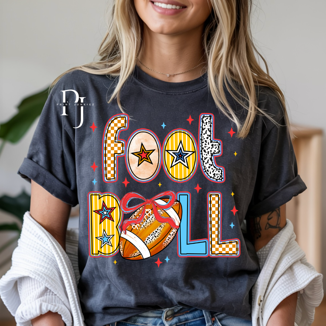 Football Colorful Retro - DTF