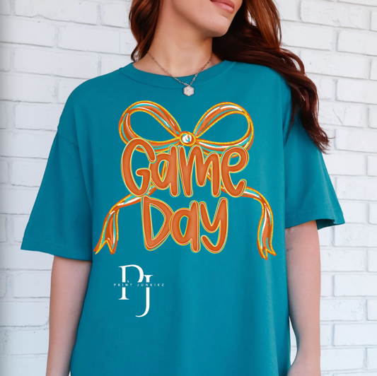 Game Day Coquette Bow - DTF
