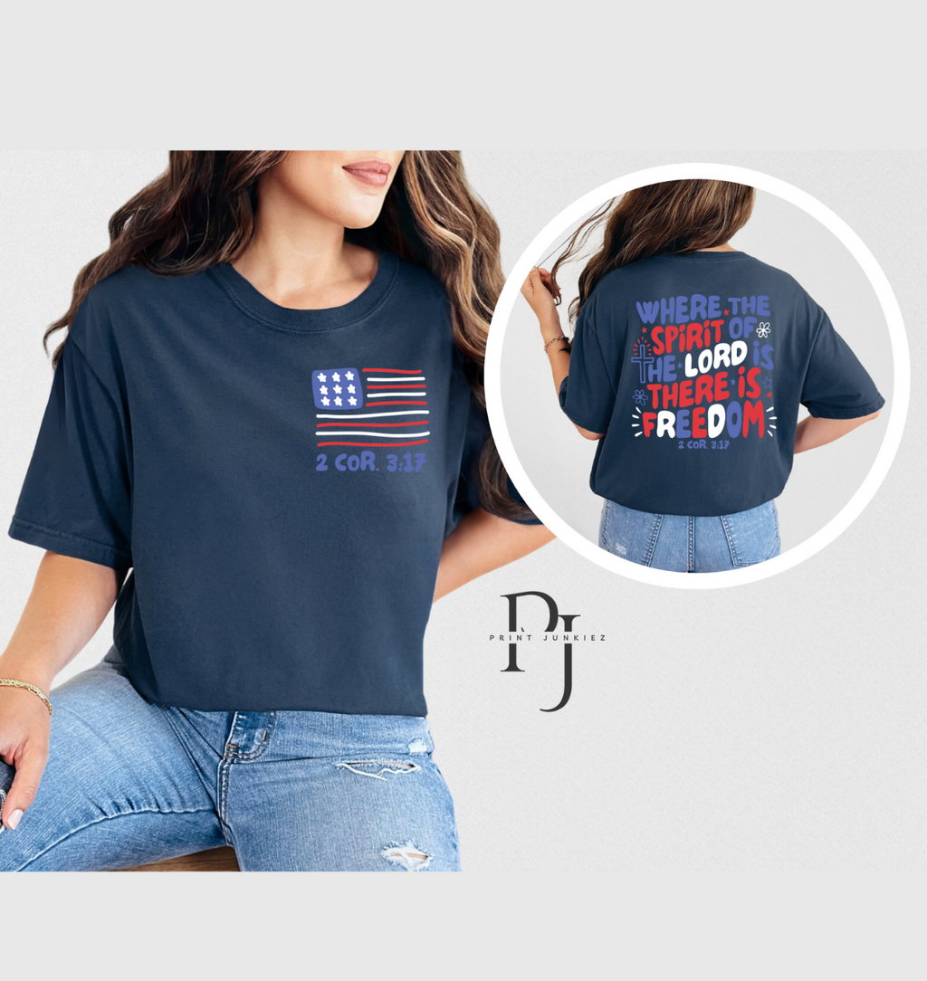 There is Freedom 2 Cor 3:17 - DTF