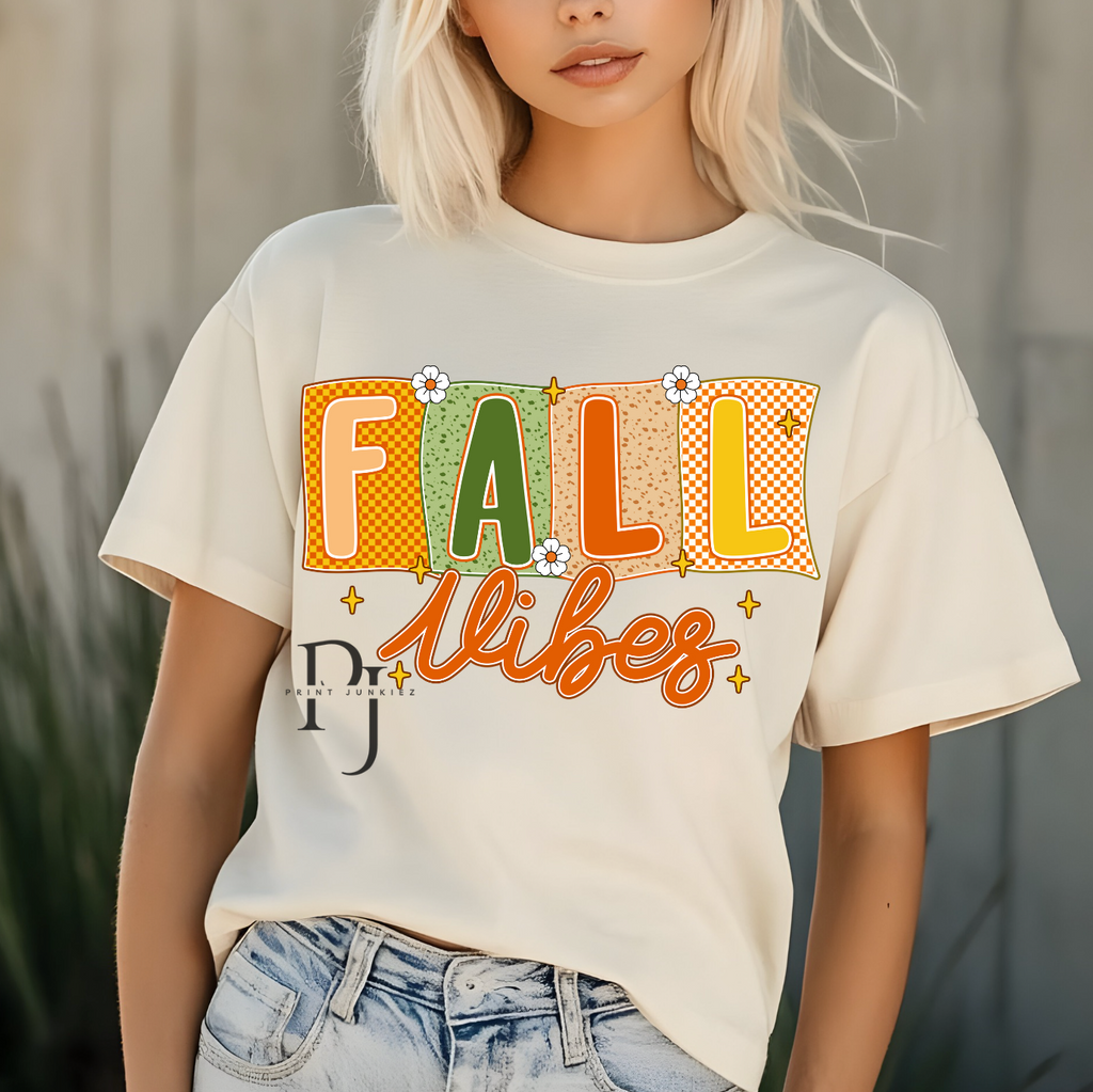 Fall Vibes Retro - DTF