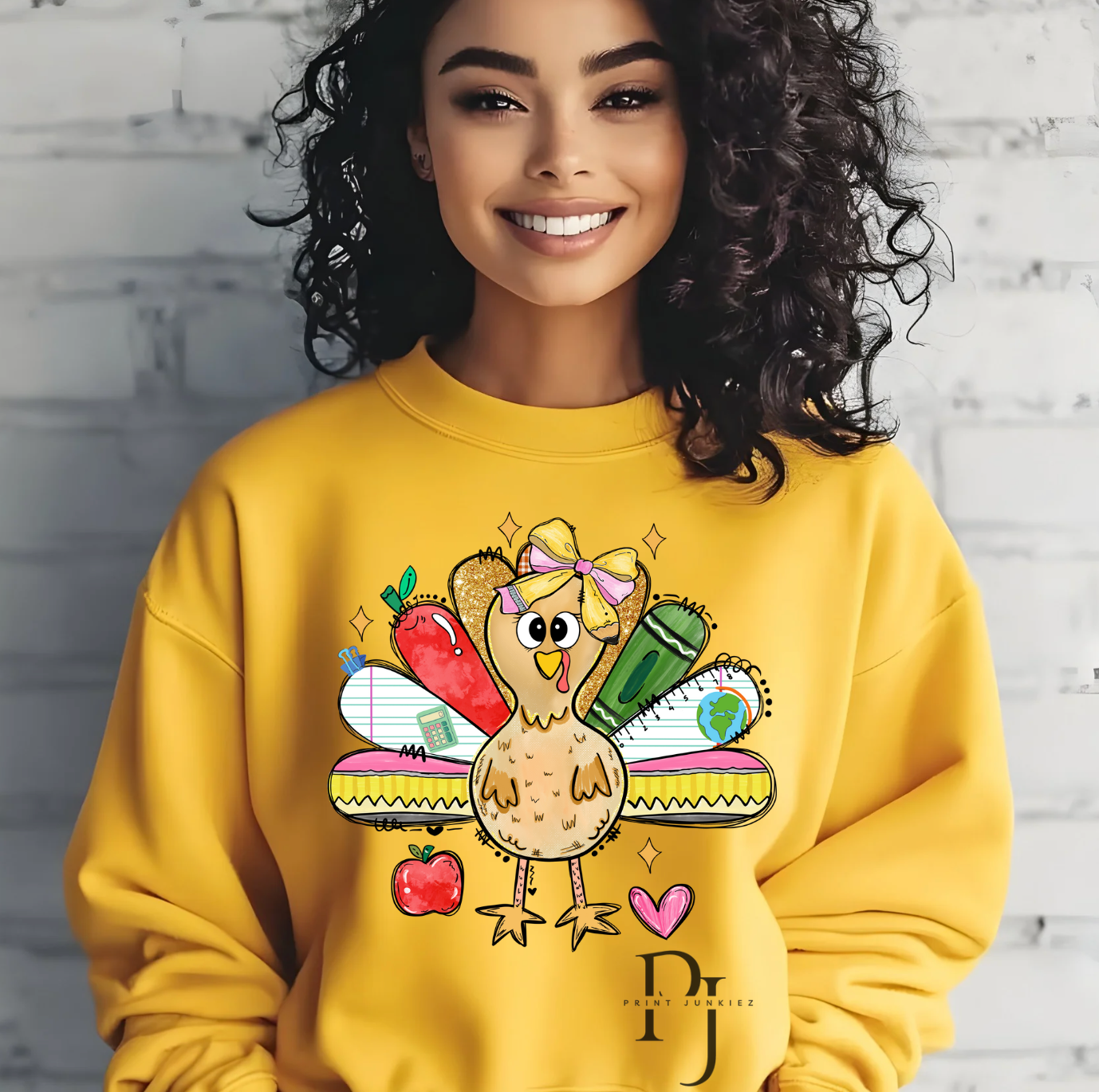 School Teacher Turkey - DTF