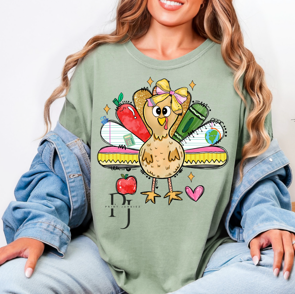 School Teacher Turkey - DTF