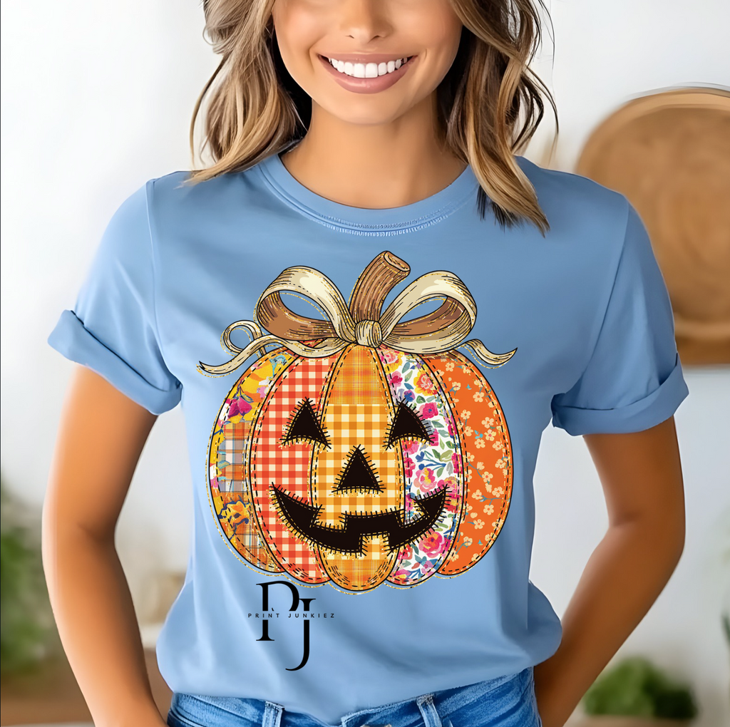 Patchwork pumpkin - DTF