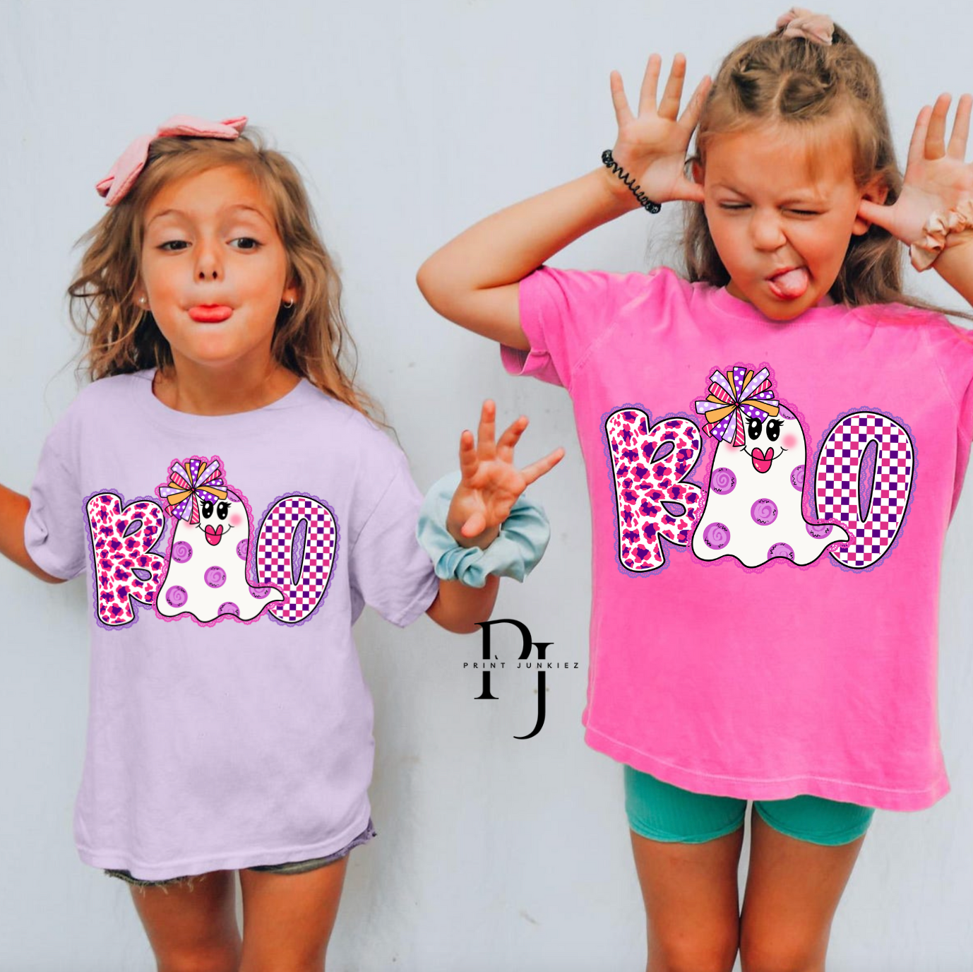 Purple Lace Ghost Boo - DTF