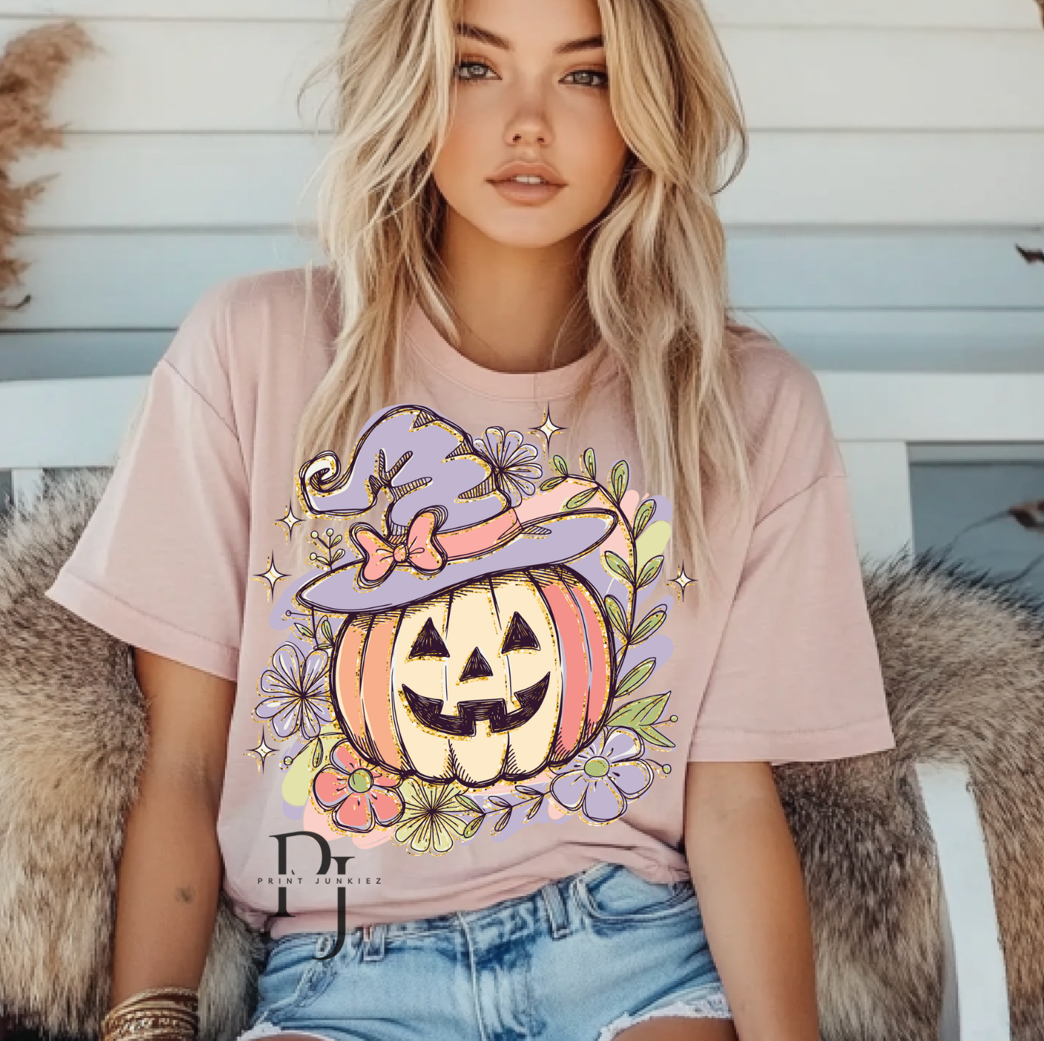 Pastel Witchy Pumpkin - DTF