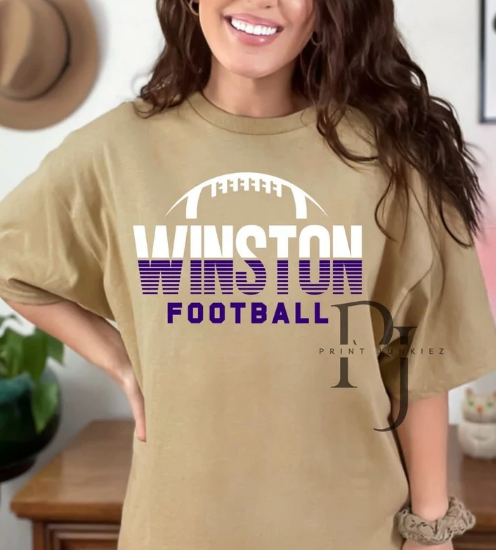 Winston Football Spliced - DIGITAL - DTF