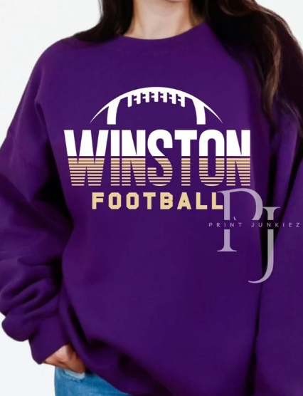 Winston Football Spliced - DIGITAL - DTF
