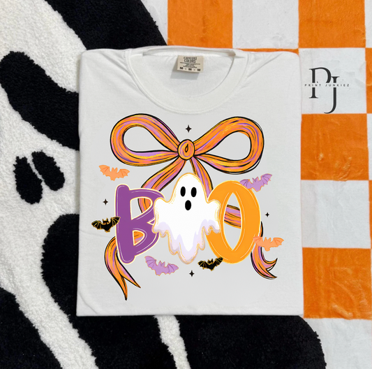Boo Coquette Bow- DTF