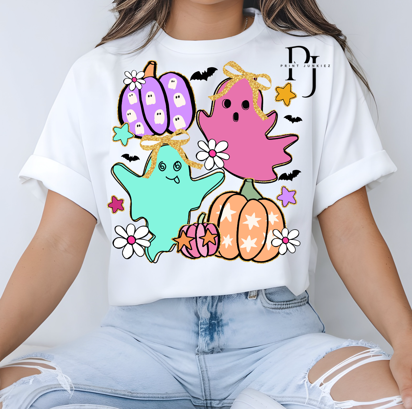 Retro Bright Halloween Mix - DTF