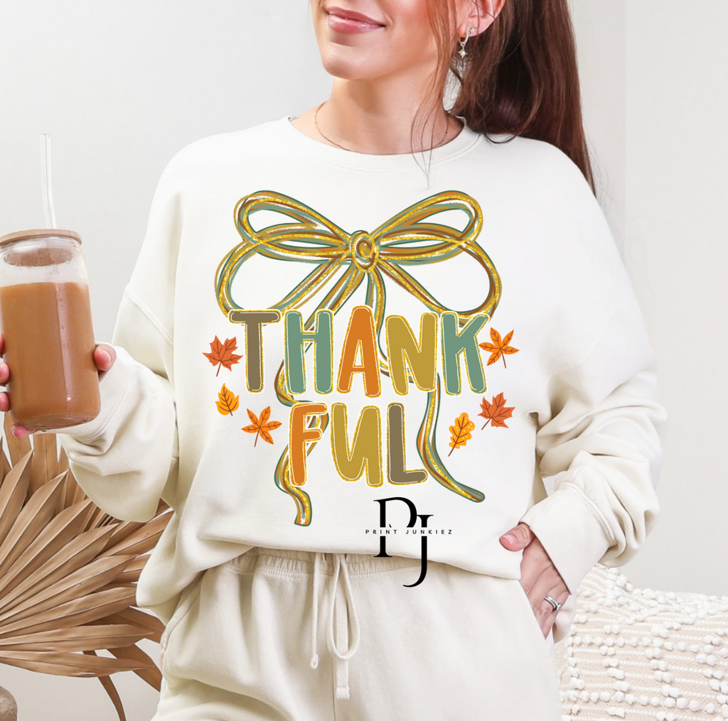 Thankful Fall Coquette  - DTF