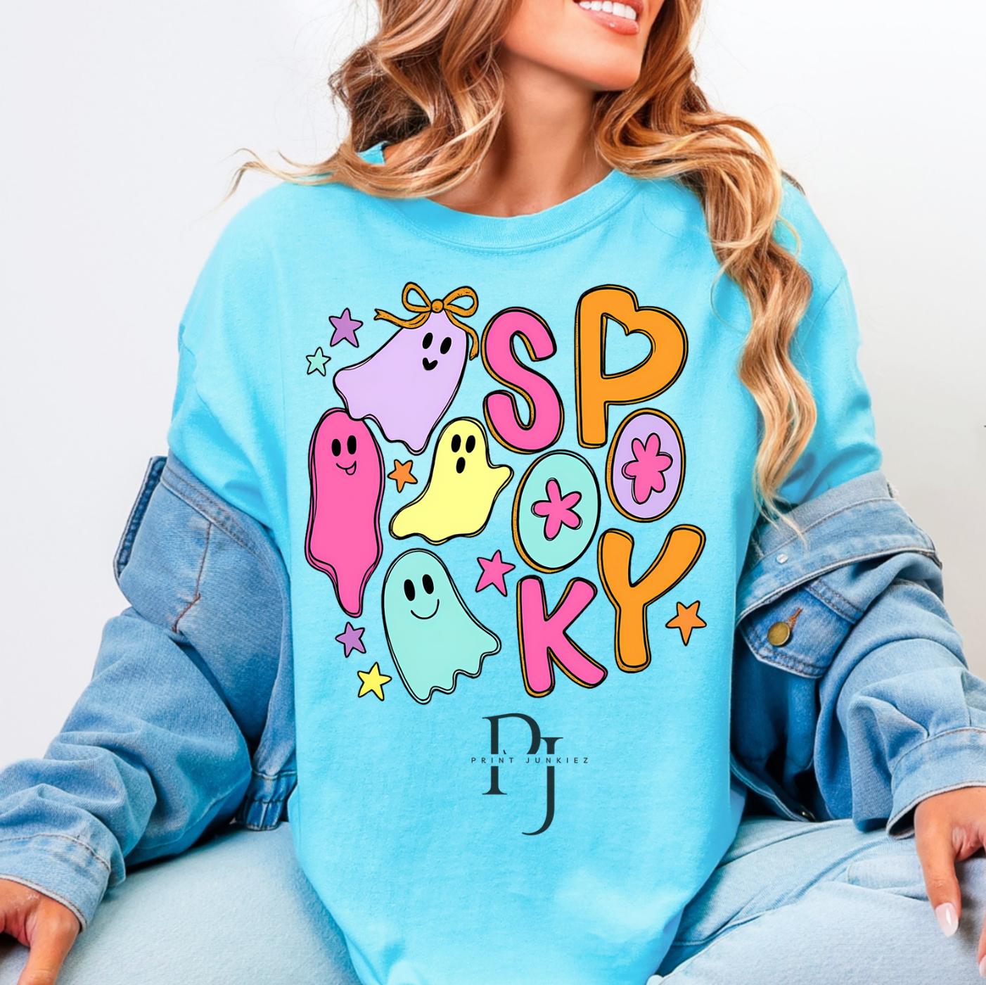 Spooky Retro Ghost - DTF