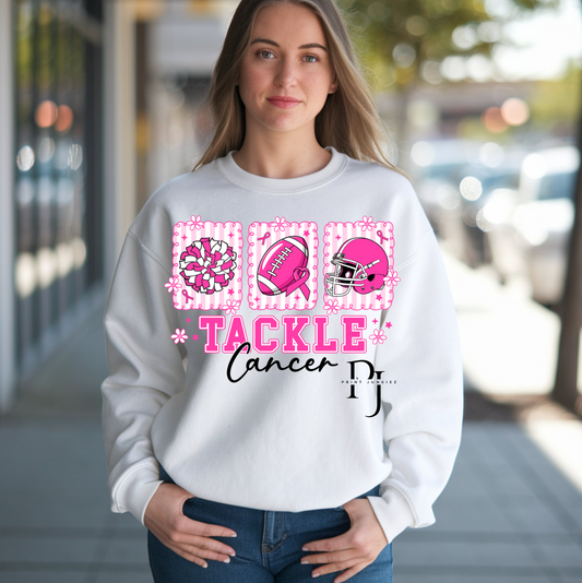 Tackle Cancer Coquette - DTF