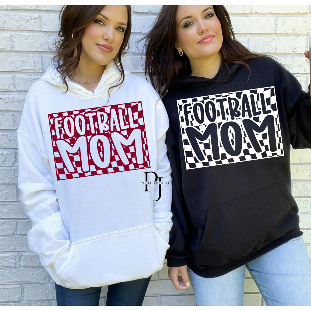 Football Mom Checkered - DTF