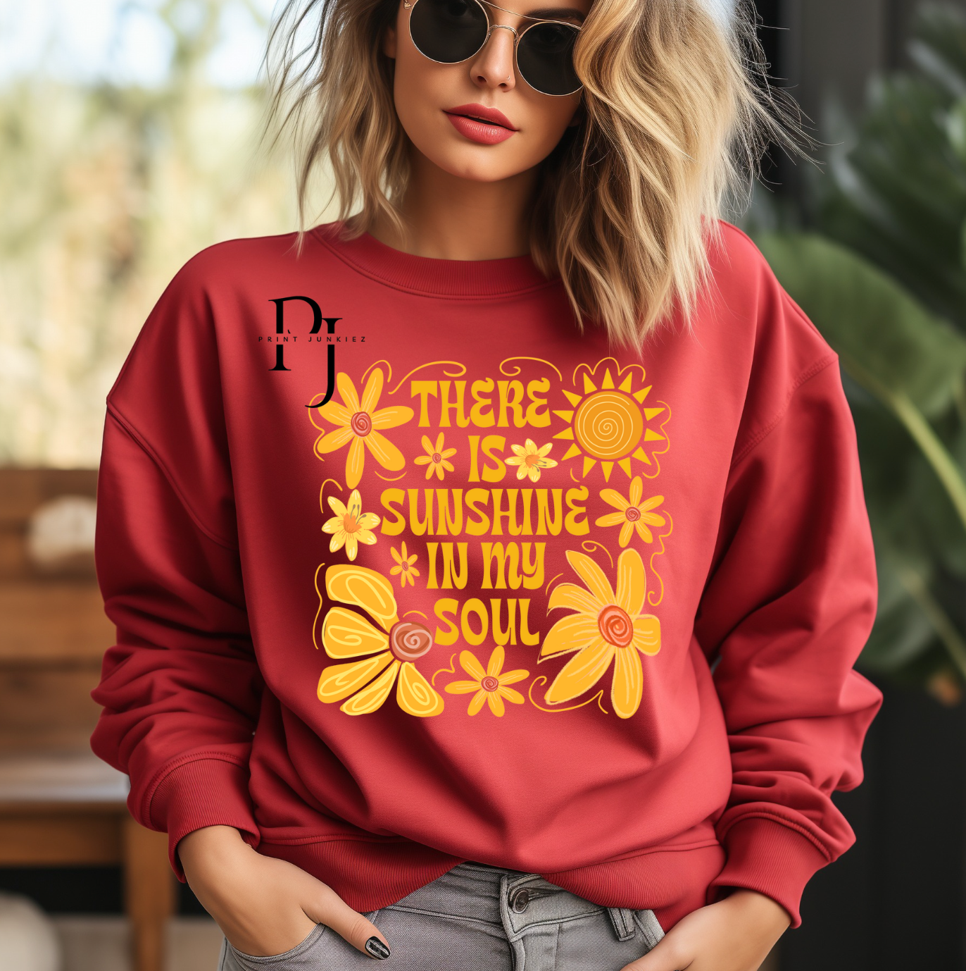 There is sunshine in my soul Retro - DTF