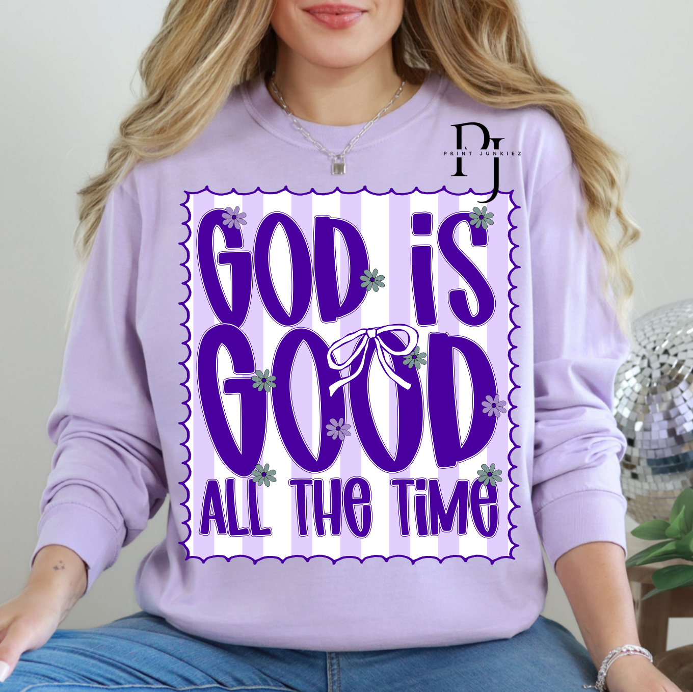 God is Good all the time Coquette - DTF