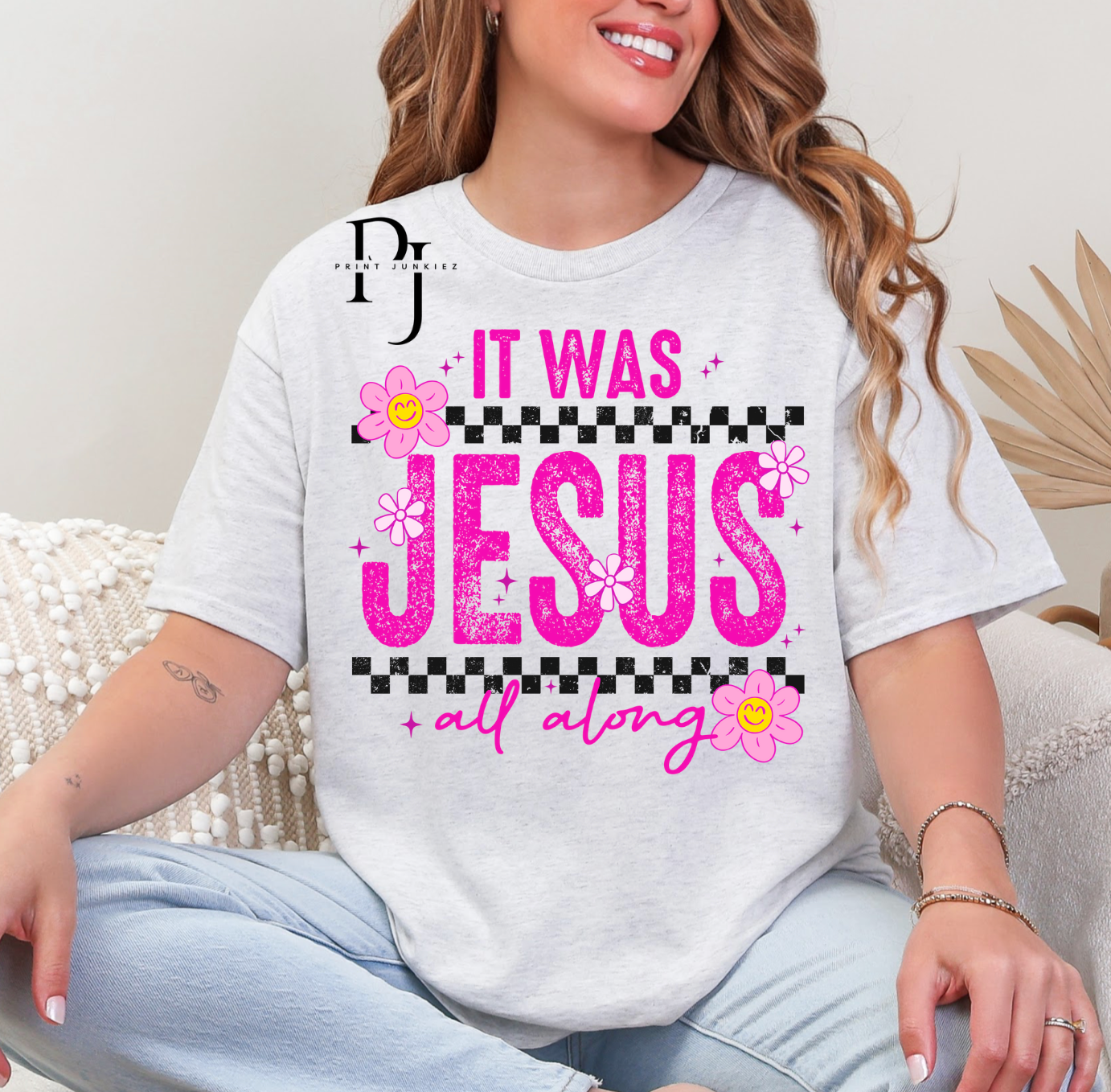 It Was Jesus All Along - DTF