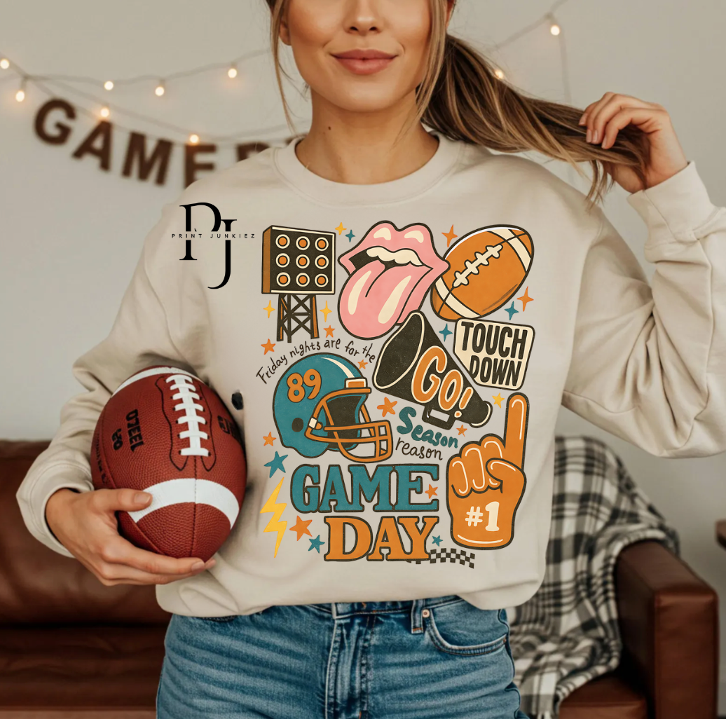 Vintage Football Mix - DTF