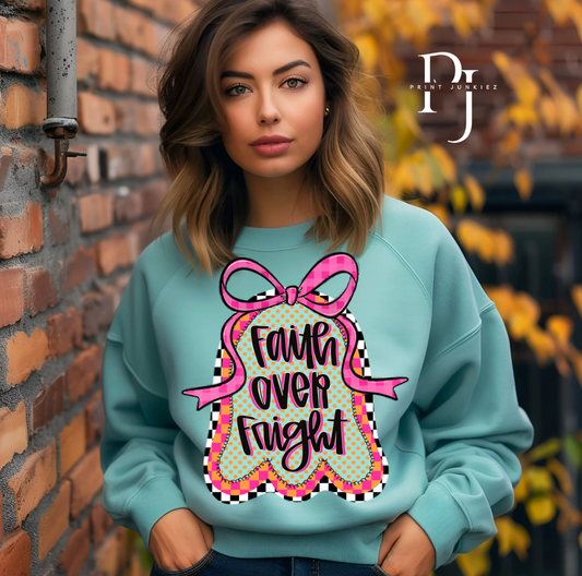 Faith Over Fright Ghost - DTF