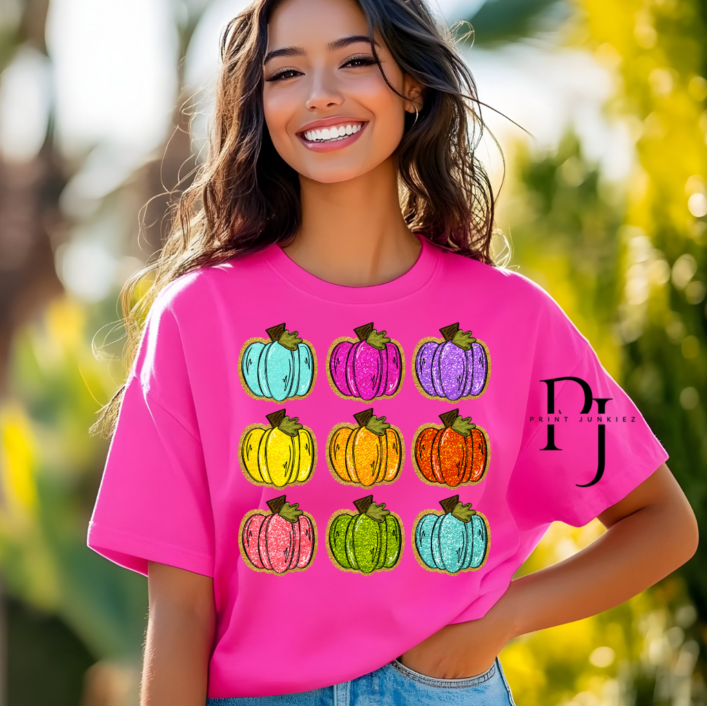 Glitter Pumpkin Mix - DTF