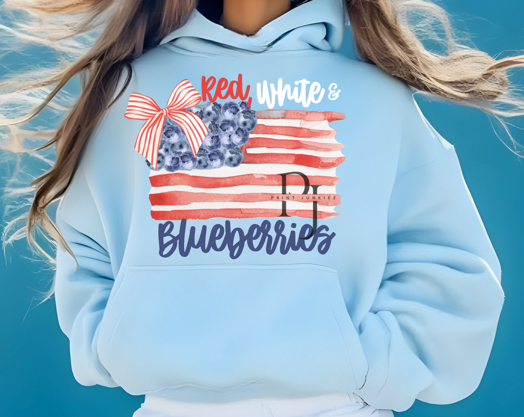 Red, White & Blueberries - DTF - DIGITAL