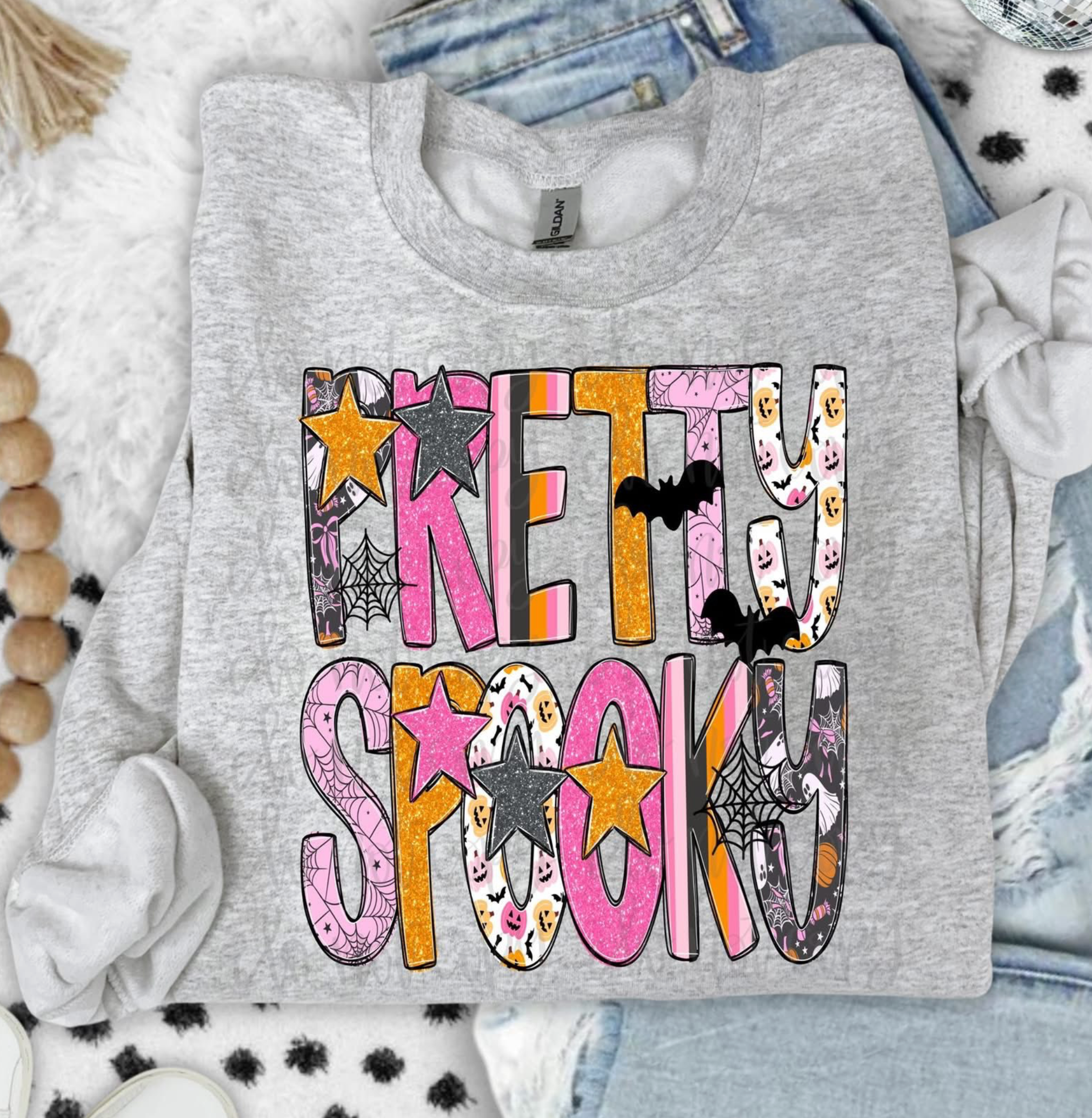 Pretty Spooky Alpha - CUSTOM - DTF