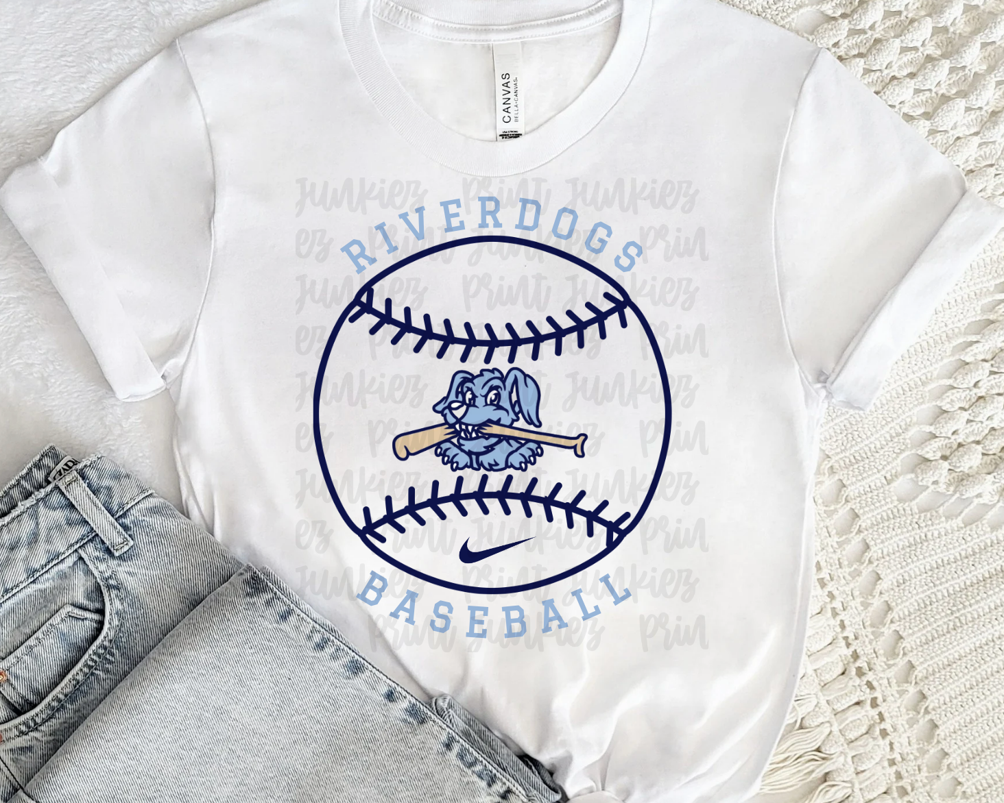 Baseball Outline Logo - CUSTOM - DTF - DIGITAL