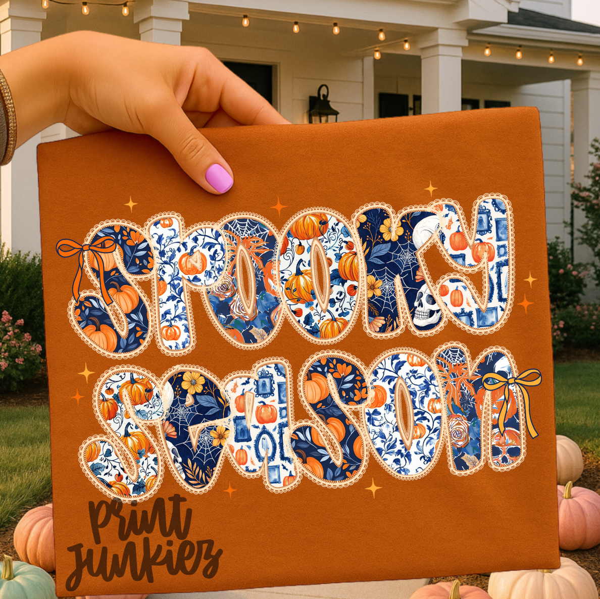 Spooky Season Seersucker - DTF