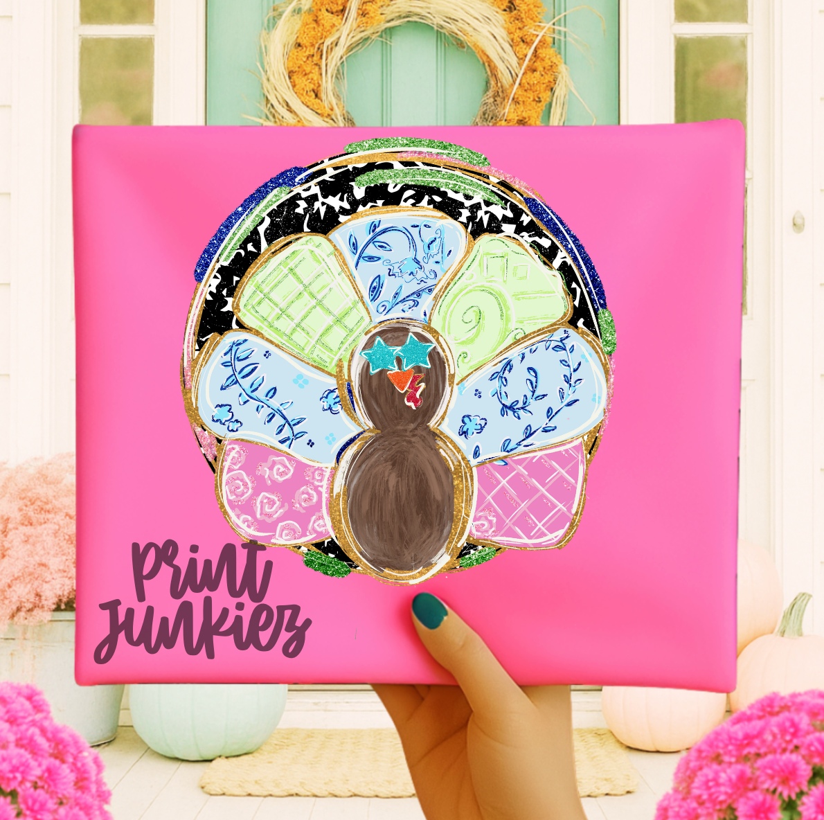 Doodle Turkey - DTF
