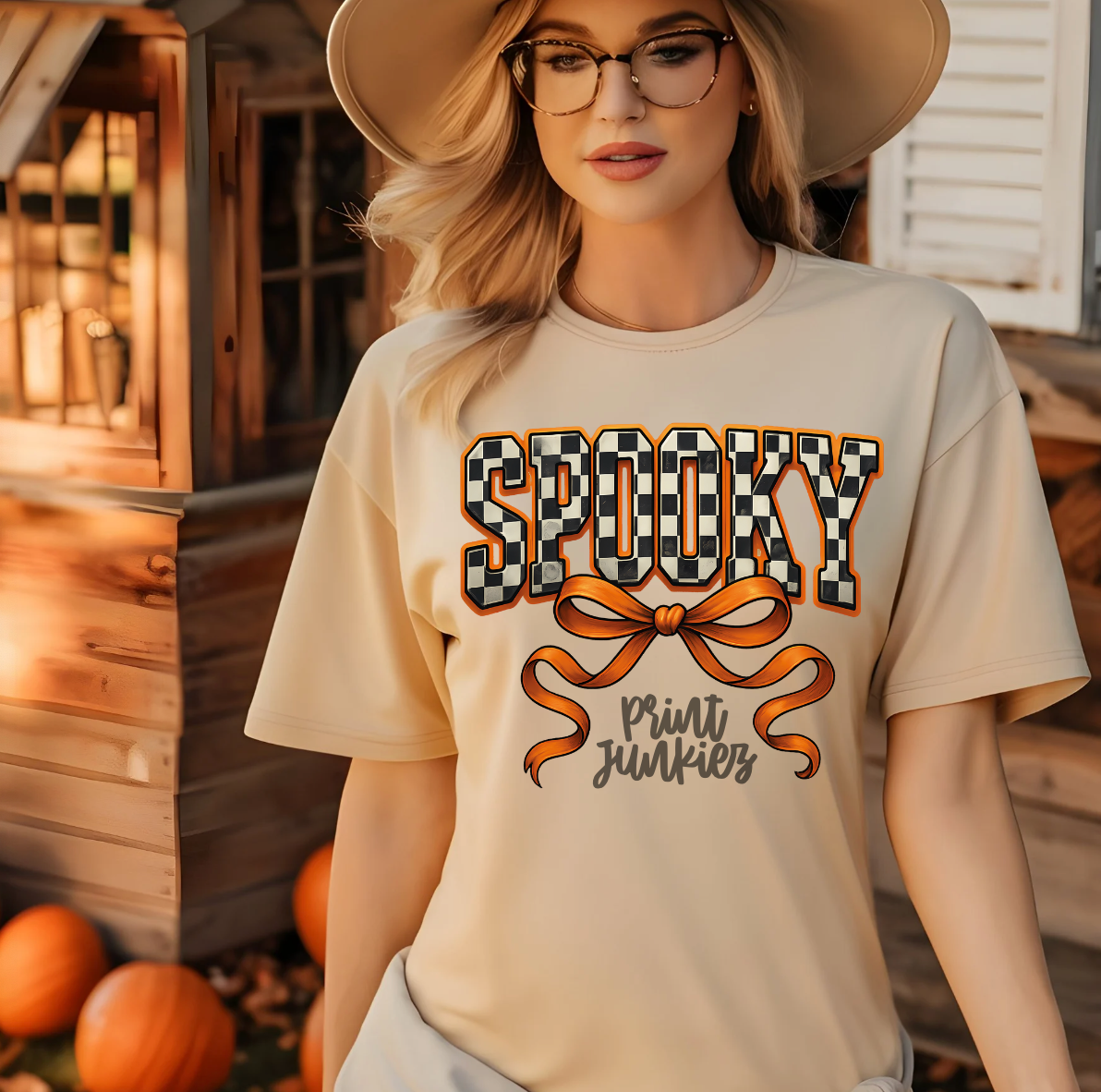 Spooky Checkered - DTF