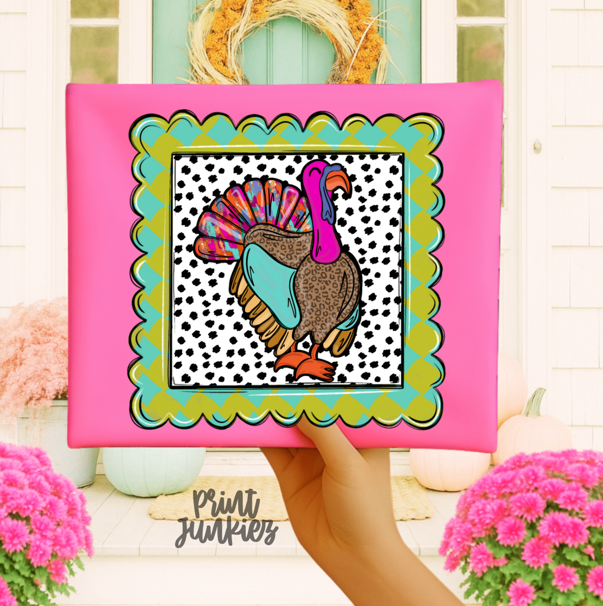 Dotted Turkey Frame - DTF