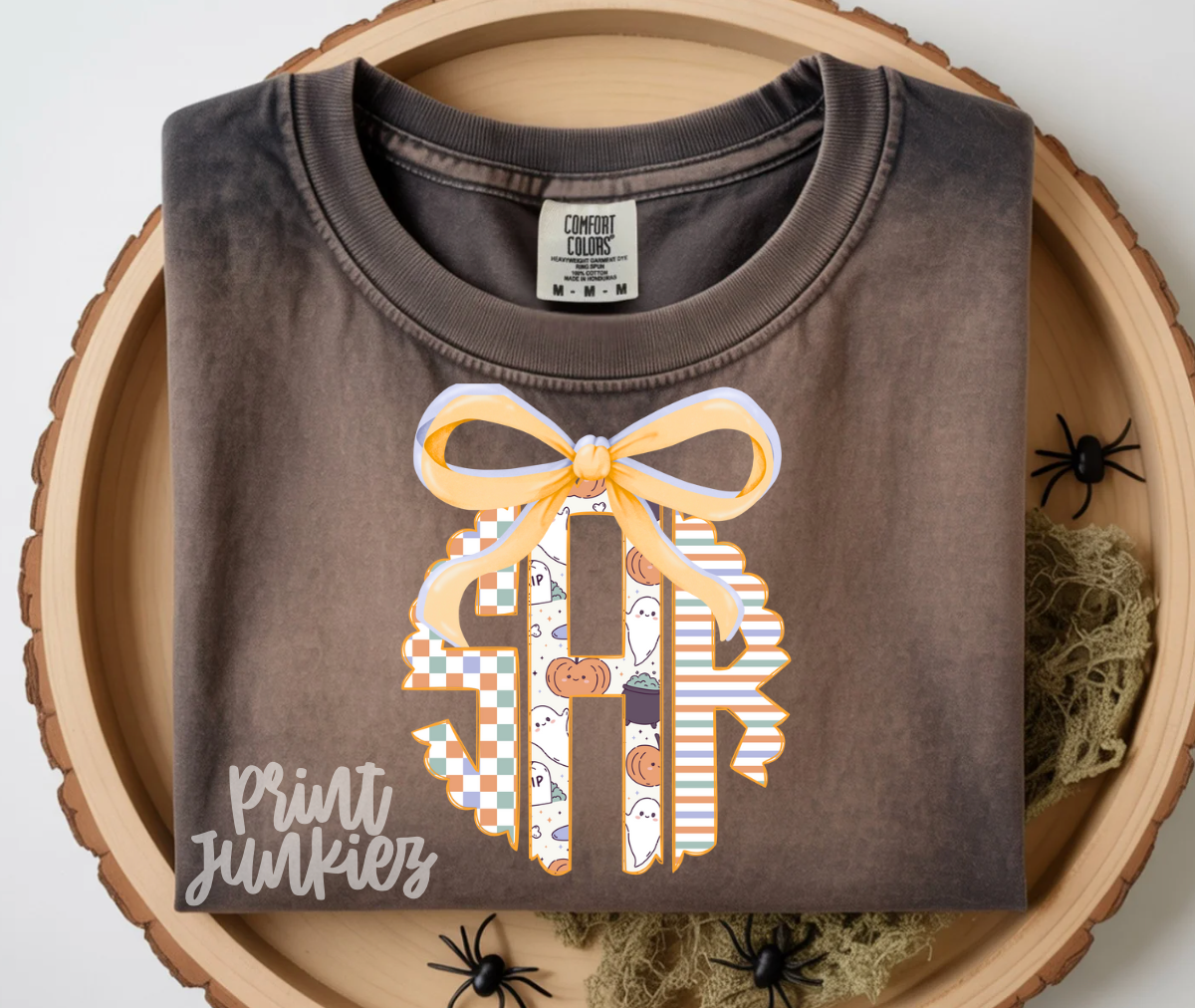 Pastel Halloween Monogram - CUSTOM - DTF